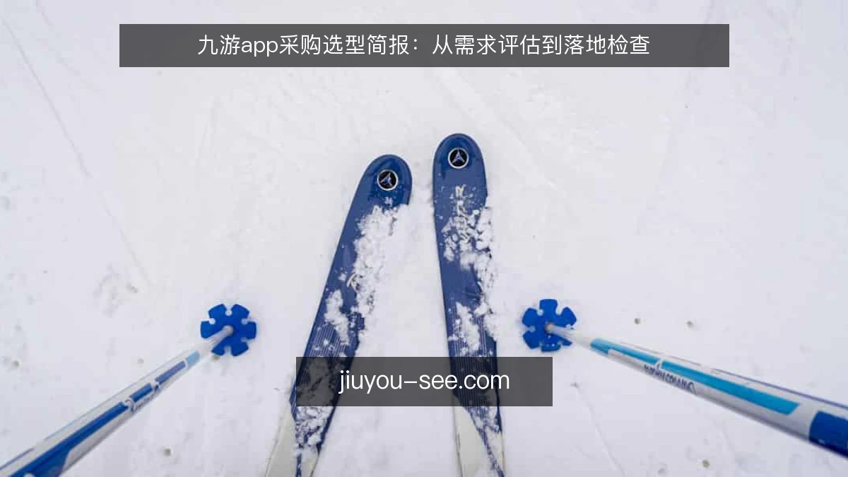 九游app采购选型简报:从需求评估到落地检查